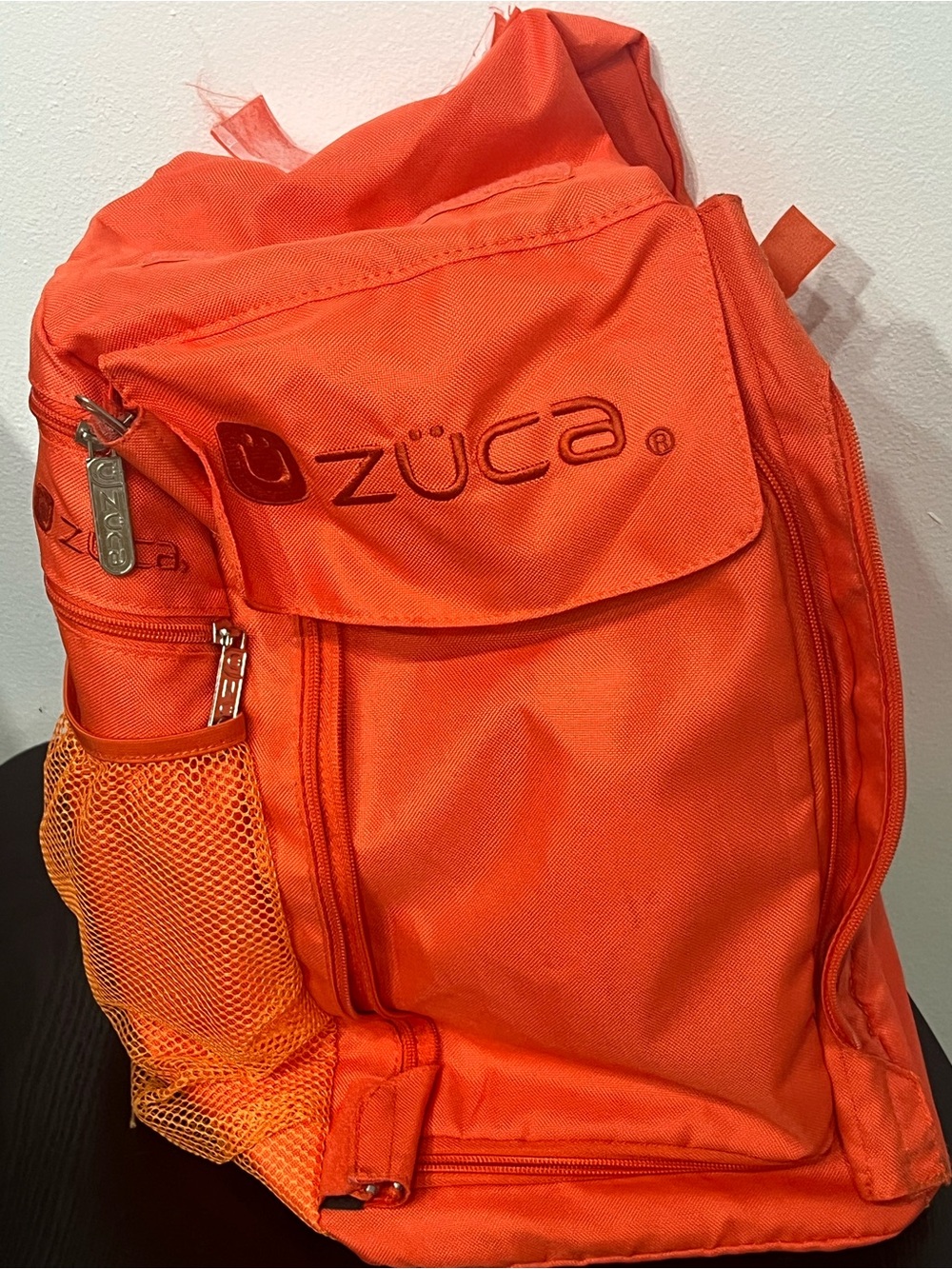 ZÜCA Orange Backpack / Insert Bag - Vibrant Neon Orange Travel Sport Bag